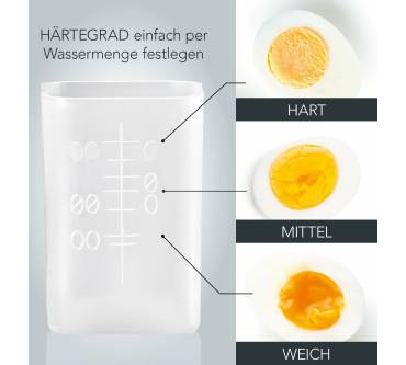 Produktbild Gourmetmaxx Design-Eierkocher für 2 Eier