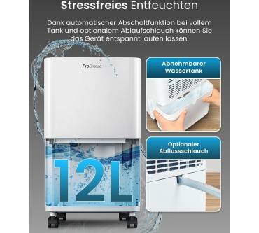 Produktbild ProBreeze 12L Kompakt-Luftentfeuchter