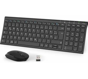 Produktbild iClever kabellos Tastatur Maus Set GK03