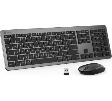 Produktbild iClever Tastatur und Maus Kombo GK08