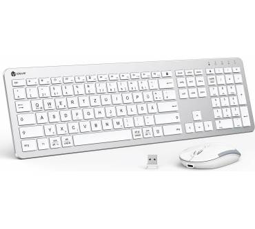 Produktbild iClever Tastatur und Maus Kombo GK08