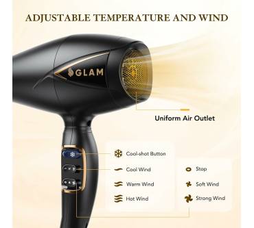 Produktbild Glam Professional Salon Hair Dryer