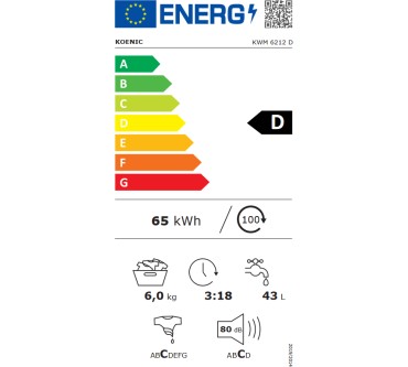 Produktbild Koenic KWM 6212 D