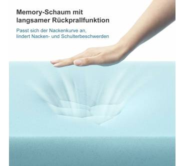 Produktbild BedStory Gel Memory Foam Kissen