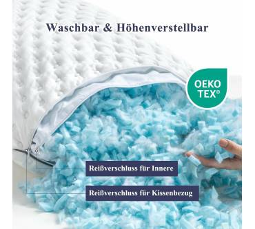 Produktbild BedStory Memory Foam Kissen (höhenverstellbar)