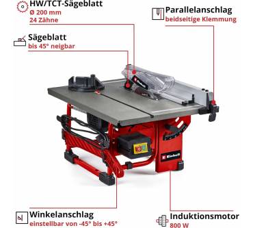 Produktbild Einhell TC-TS 8 I