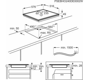 Produktbild AEG Serie 5000 Induktion TO64IC00FB