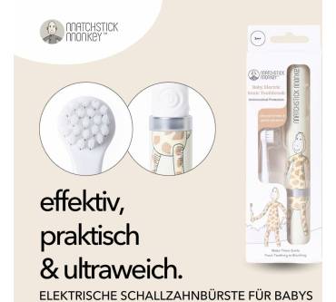 Produktbild Matchstick Monkey Baby-Schallzahnbürste