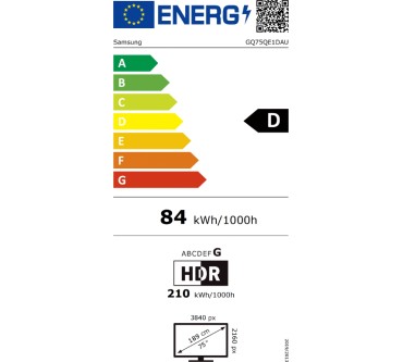 Produktbild Samsung GQ75QE1D