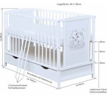 Produktbild Baby-Delux Babybett Mia