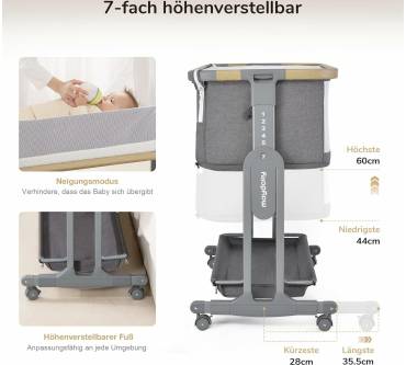 Produktbild Maydolly Baby Beistellbett