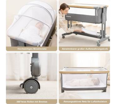 Produktbild Maydolly Baby Beistellbett