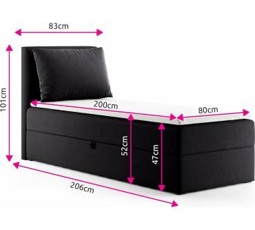 Produktbild Sofnet Boxspringbett Egro