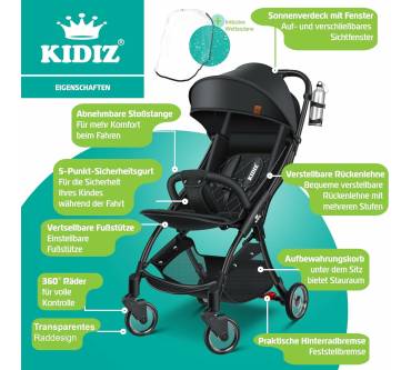 Produktbild Kidiz Premium Kinderbuggy