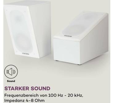 Produktbild Auna Linie 501 Atmos SAT passive Lautsprecher