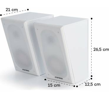 Produktbild Auna Linie 501 Atmos SAT passive Lautsprecher