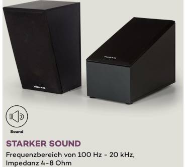 Produktbild Auna Linie 501 Atmos SAT passive Lautsprecher