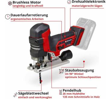 Produktbild Einhell TP-JST 18/135 Li BL