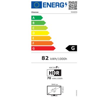 Produktbild Hisense 55A85N