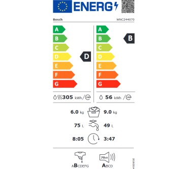 Produktbild Bosch Serie 8 WNC244070