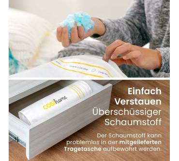 Produktbild Cosi Home Geschreddertes Memory Foam Kissen