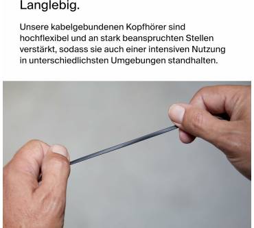 Produktbild Belkin SoundForm Kabelgebundener In-Ear-Kopfhörer mit USB‑C-Anschluss