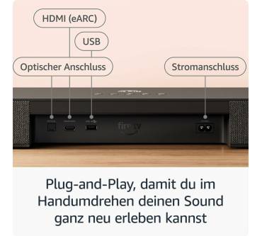 Produktbild Amazon Fire TV Soundbar Plus