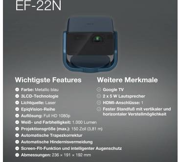 Produktbild Epson EF-22