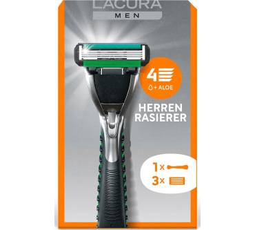 Produktbild Aldi Lacura Men Herren Rasierer 4 Klingen