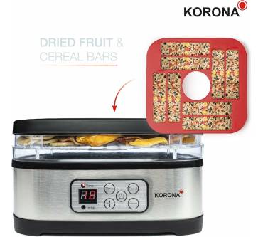 Produktbild Korona Dörrautomat mit Müsliriegelform 57011