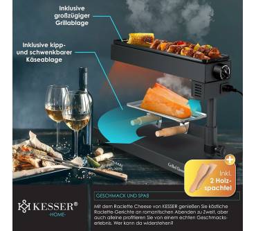 Produktbild Kesser 2in1 Raclette-Grill