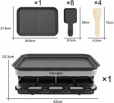 Produktbild HengBO 8 Personen Tischgrill