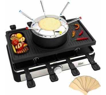 Produktbild Zilan Raclette Grill mit Fondue Set