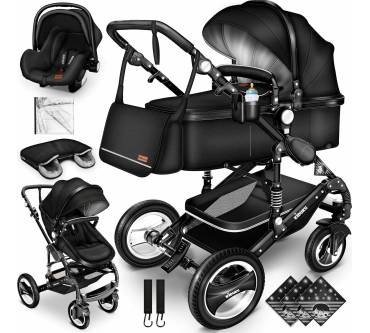 Produktbild Kiduku 3 in 1 Kinderwagen Komplettset