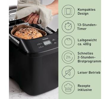 Produktbild Panasonic SD-PN100 Mini-Brotbackautomat