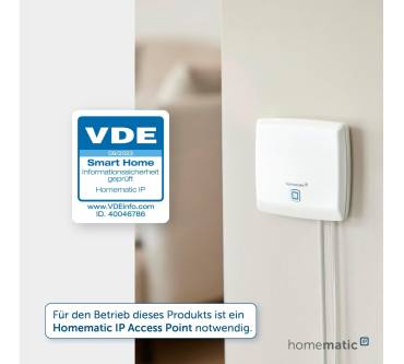 Produktbild HomeMatic IP Heizkörperthermostat flex