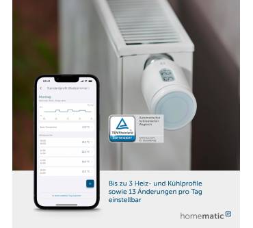 Produktbild HomeMatic IP Heizkörperthermostat pure