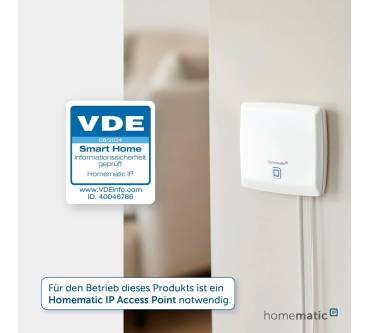 Produktbild HomeMatic IP Heizkörperthermostat pure