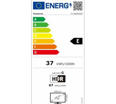 Produktbild Panasonic TV-40S55AEZ