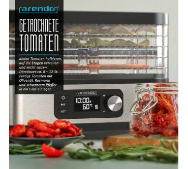 Produktbild Arendo Dehydrator 24h-Timer (305033)