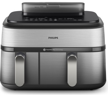 Produktbild Philips Airfryer 5000 Series Steam Dual Basket NA552/00