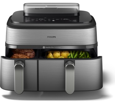 Produktbild Philips Airfryer 5000 Series Steam Dual Basket NA552/00
