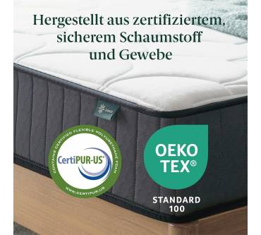 Produktbild Zinus Classic Euro Top Pocket Spring Hybrid-Matratze (20 cm)