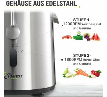 Produktbild Twinzee Zentrifugalentsafter (SD80A)