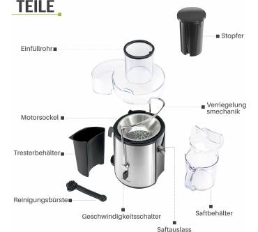 Produktbild Twinzee Zentrifugalentsafter (SD80A)