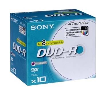 Produktbild Sony DVD-R Ink-jet Printable 16x