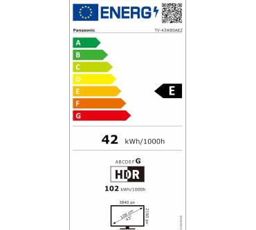 Produktbild Panasonic TV-43W80A