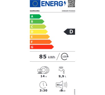 Produktbild Samsung DW60R7050SS/EG DW7500