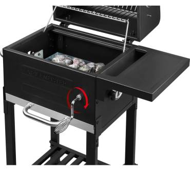 Produktbild Lidl Grillmeister Kansas Holzkohle-Komfortgrill Mini