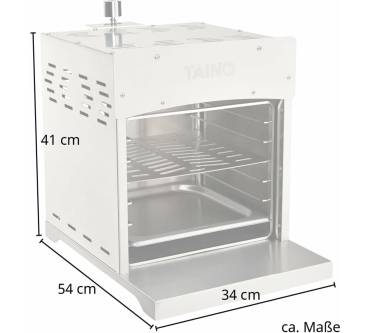 Produktbild Taino Oberhitzegrill gasbetrieben XXL